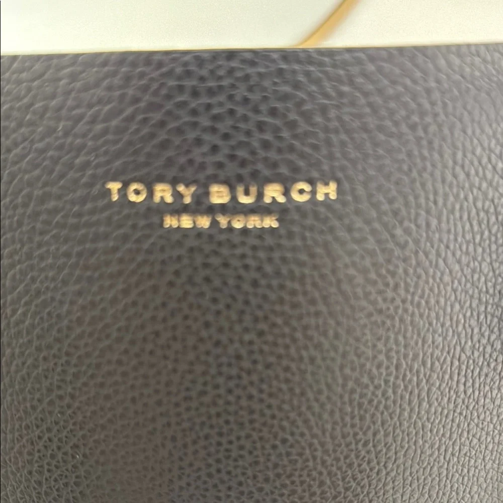 Tory Burch Black Perry Tote Bag - Picture 8 of 11